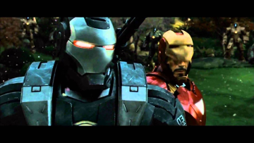 Iron Man 2 Drone Fight Scene 1080p HD