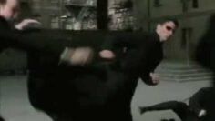 The Matrix Reloaded Agent Smith Fight