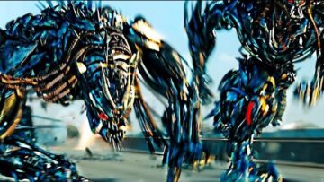 Transformers : Dark of the Moon Fight Scene Highway Chase (1080HD VO)