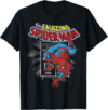 Marvel The Amazing Spider-Man Vintage Comic Poster Graphic Tees T Shirts for Men and Women
