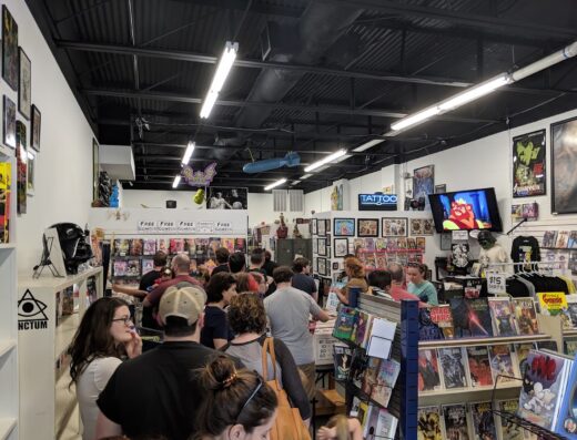 Sanctum Tattoos and comics